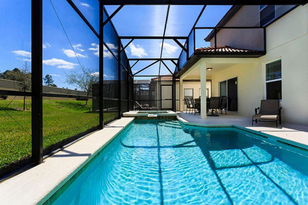 5Br 5 Bath Pvt Home Pool Bbq 11Min Disney 2744Ft Kissimmee Bagian luar foto